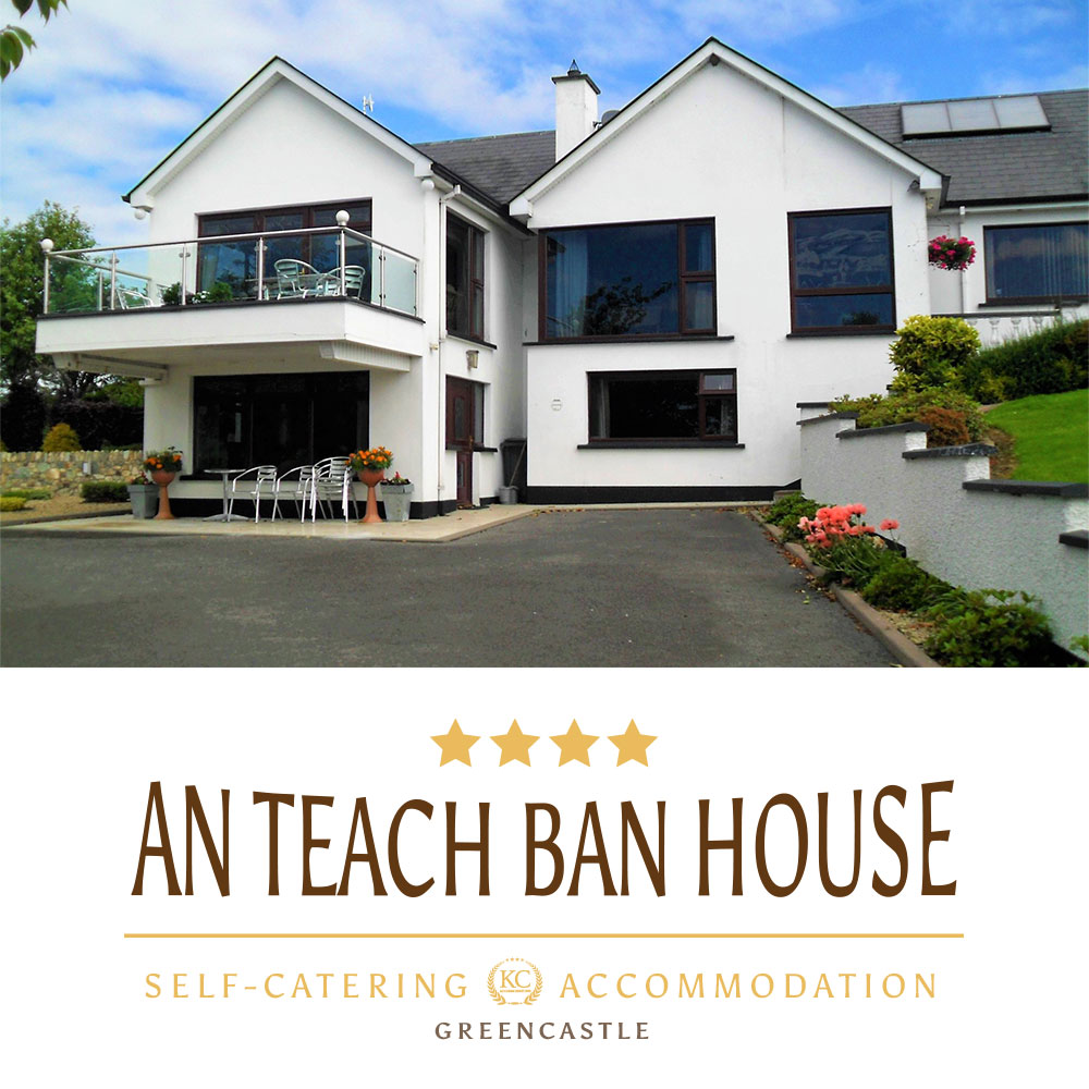 Self-catering accommodations in NI - Best for holidays or Business. An Teach Ban House - Northern Ireland